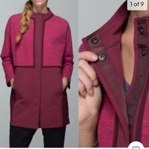 Gently used Lulemon size M cocoon car coat